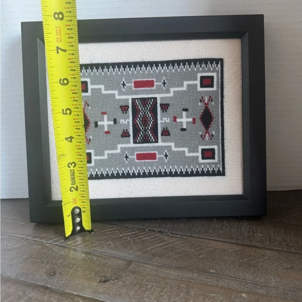 Navajo Aztec southwestern cross stitch picture